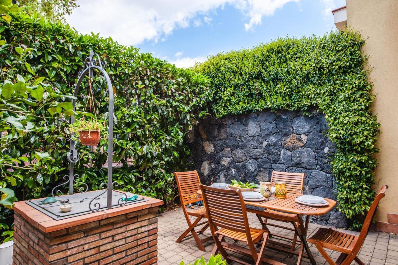 Siliqua House With Garden By Wonderful Italy Villa Трекастани Екстериор снимка